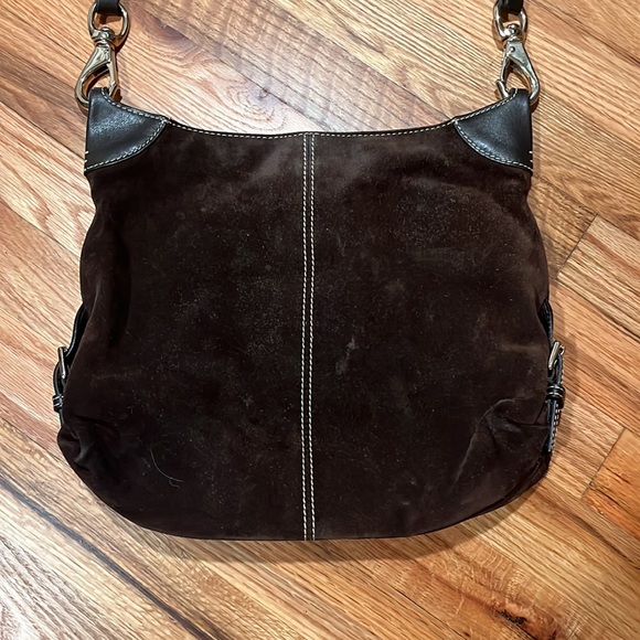 Dooney & Bourke Hobo Suede bag - Picture 2 of 8